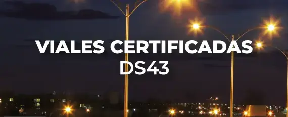 Luminaria certificada ds43