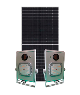 Luminaria Solar Apolo con Sensor