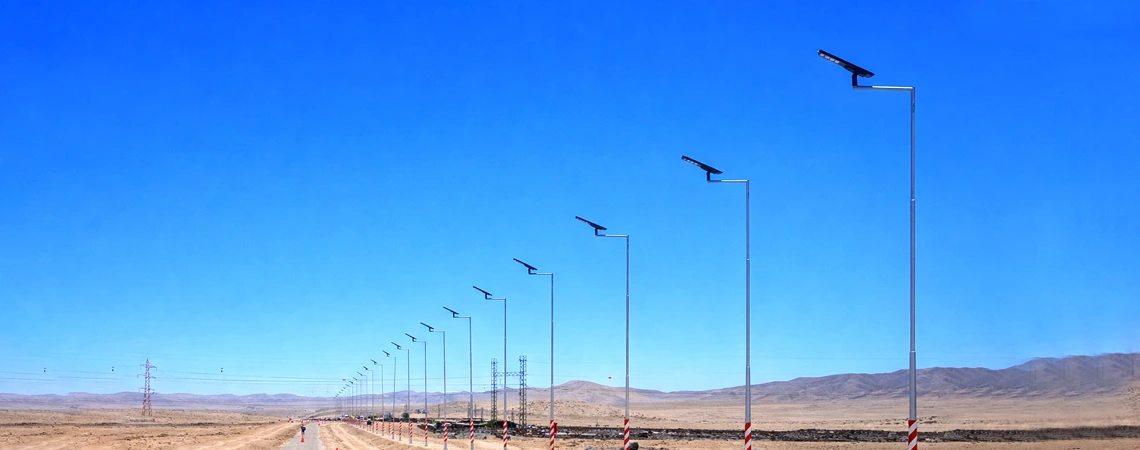 Proyecto de Iluminación Solar LED – Reposición Ruta 30, Copiapó