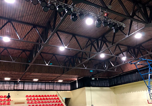 proyecto gimnasio San Pedro Nolasco